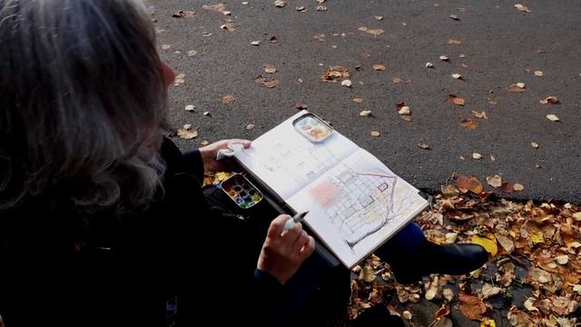 Urban Sketchers in action смотреть онлайн