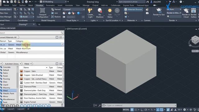 22- Material Library | AutoCad Advance | VBC Extreme Commerce смотреть онлайн
