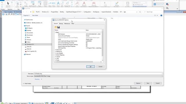 How to export cross sections to DWG in OpenRoads/Rail/Site Designer смотреть онлайн