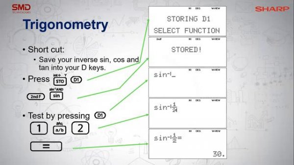 Tech and AP Maths Sharp EL-W506T Calculator Tips and Tricks