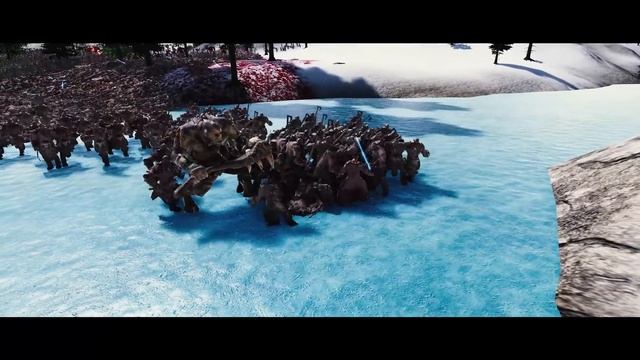 TROLL KING ATTACKS WINTERFELL WITH HUNDREDS OF TANKS FOR REVENGE - Epic Battle Simulator 2 - UEBS 2