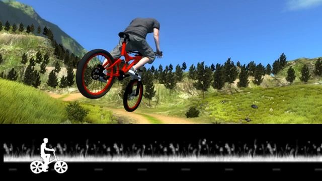 Mountain Bike Simulator 3D - Gameplay Android game - freestyle BMX game смотреть онлайн