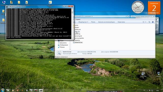 Как создать свой сервер minecraft 1.5.2 Все работает!!!!!! смотреть онлайн
