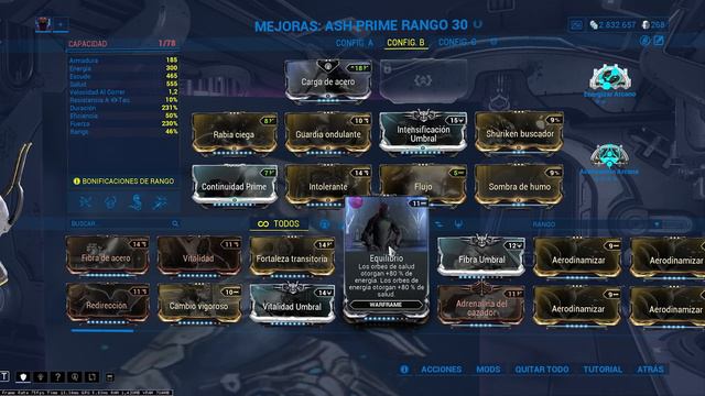 Build Acceltra Prime Para LEVEL CAP ASH Prime Helminto | Warframe смотреть онлайн