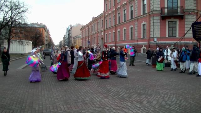 Харинама 25.11.18г. Harinama Saint-Petersburg