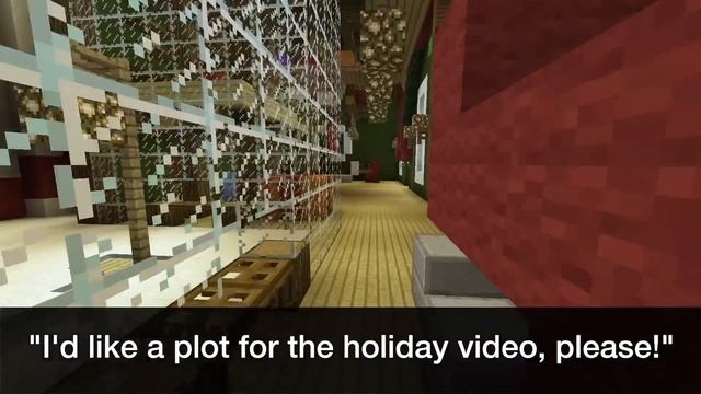 MINECRAFT - Holiday Build Announcement! смотреть онлайн