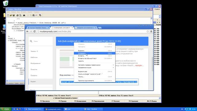 Добавляем виджет mystampready на свой сайт вариант 1 смотреть онлайн