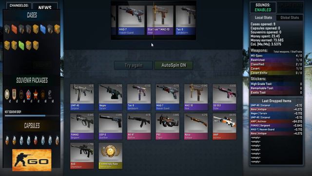 Counter Strike: Global Offensive | Case Simulator Deutsch смотреть онлайн