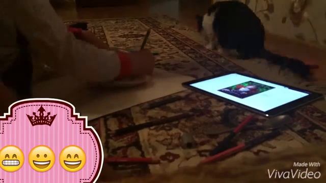 Рисую Шляпника и пекинеса🎨🖌🖍 смотреть онлайн