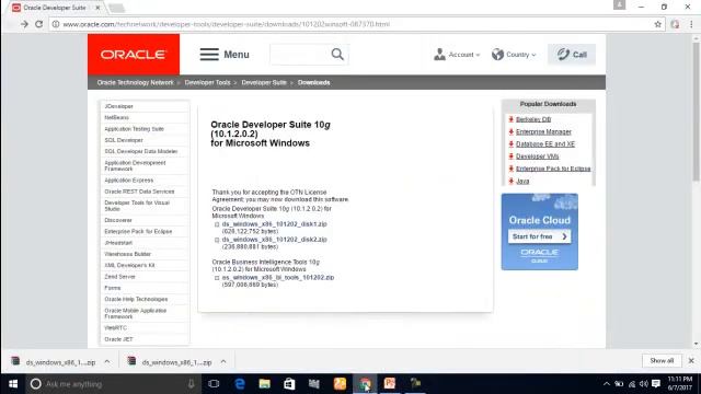 oracle 10g software download in english for windows 10 смотреть онлайн