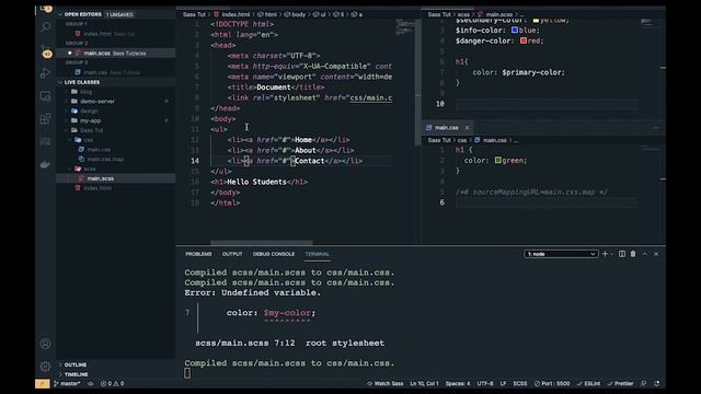 [Hindi] Sass Tutorial for Beginners | Advance Website Designing Tutorial | Part 1 смотреть онлайн