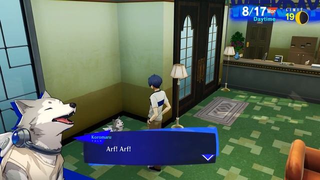 PETTING KOROMARU - PERSONA 3 RELOAD смотреть онлайн