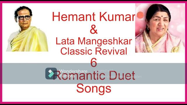 Hemant Kumar And Lata Mangeshkar Romantic Duet Songs