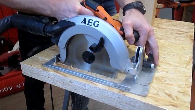 Дисковая пила AEG KS 66-2 смотреть онлайн