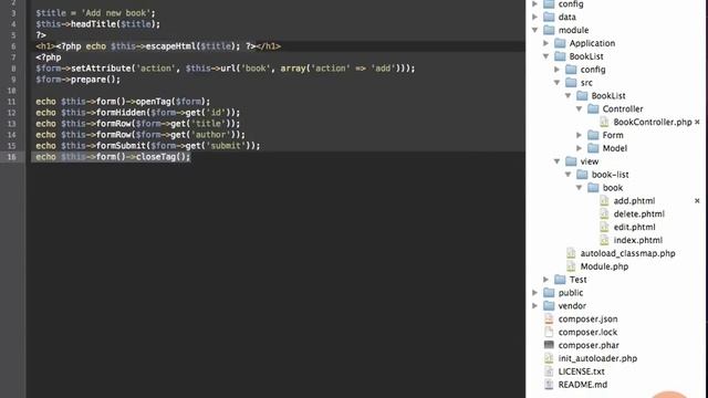 Zend Framework 2 -- 03 10 Demo Updating the add View смотреть онлайн