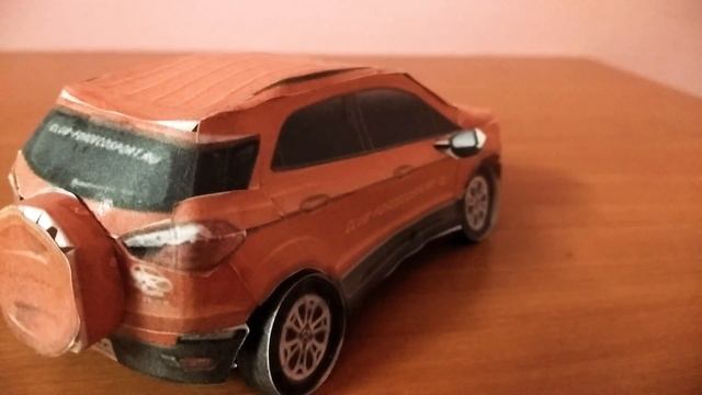 Paper Craft Ford Ecosport