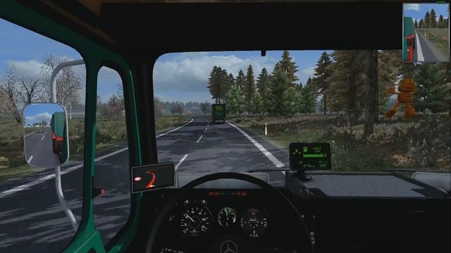 ETS2 1.28 ProMods 2.20 Mercedes NG 1632 Suwalki - Lodz смотреть онлайн