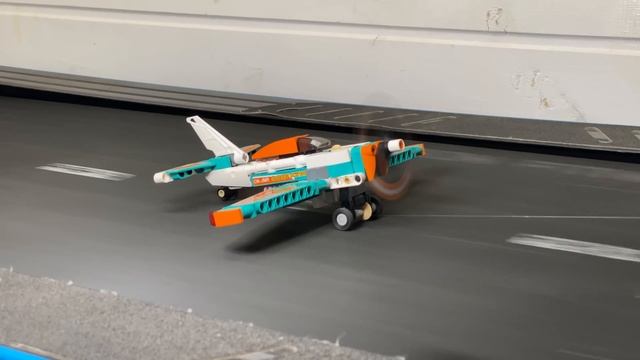 Will It Fly? Lego Technic Plane Takeoff Test. смотреть онлайн