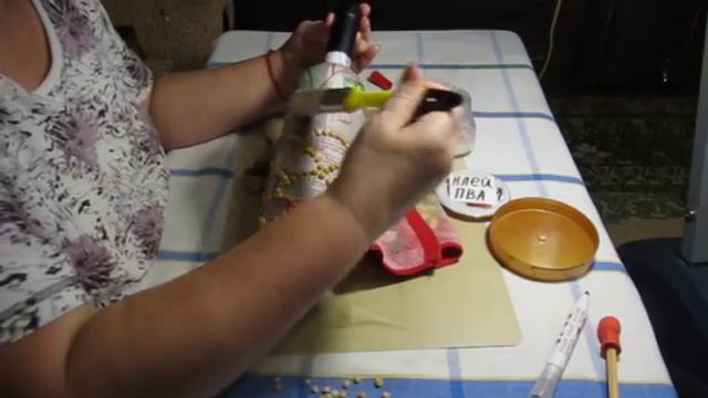 горох под фольгой