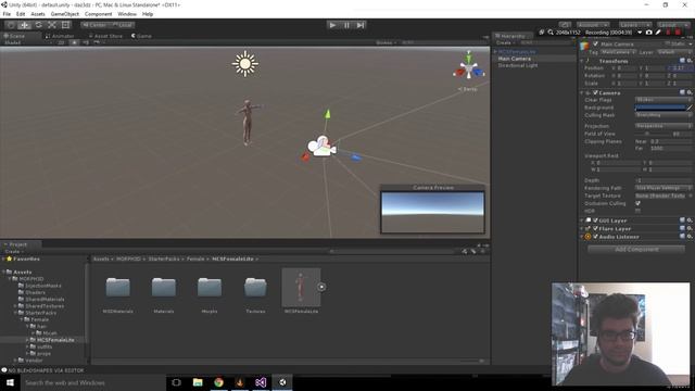 Unity3d MCS Female Lite tutorial смотреть онлайн