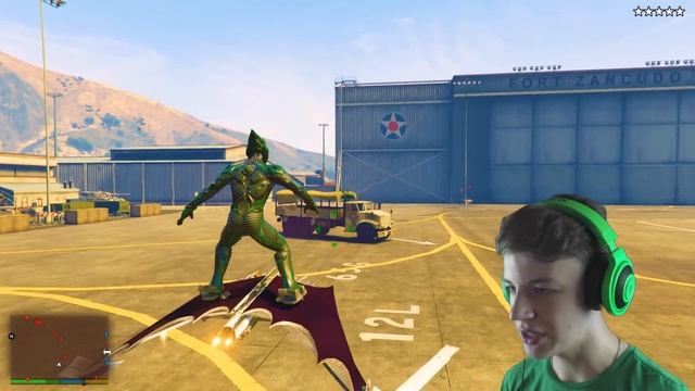 ЗЕЛЕНЫЙ ГОБЛИН В ГТА 5 (GTA 5 МОДЫ Смешные Моменты) / GREEN GOBLIN смотреть онлайн