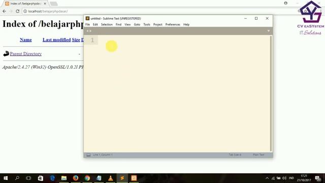 Belajar PHP Penyimpanan File Mengenal Echo dan Komentar #1 смотреть онлайн