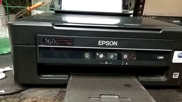 Tes print manual epson L360, L220, L210, L361, L365, L355, L350 смотреть онлайн