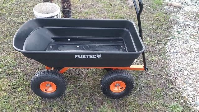 Wózek FUXTEC 75 l/ Тачка FUXTEC смотреть онлайн
