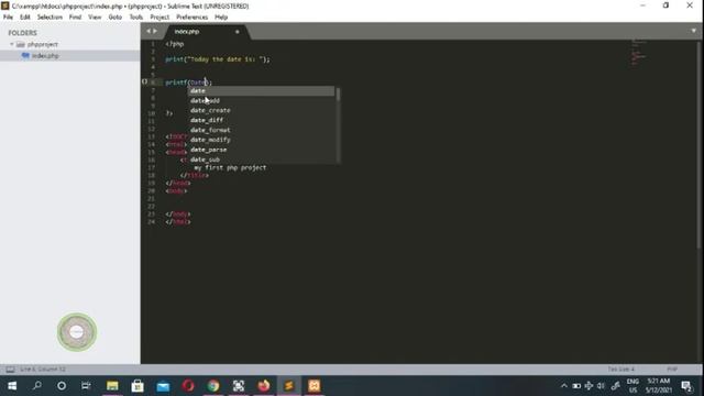 How to display Day, Month Year with PHP printf смотреть онлайн