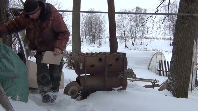 Печки для тепла в сарае или гараже. смотреть онлайн