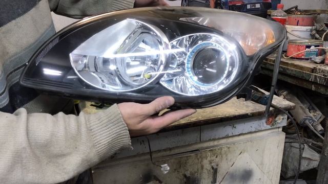 Как вернуть БЛЕСК ПОМУТНЕВШИМ ФАРАМ самостоятельно??)))) Salvage project. смотреть онлайн