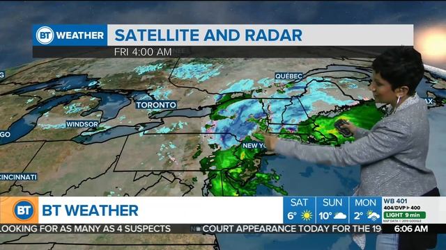 Temperatures To Fall Friday Evening