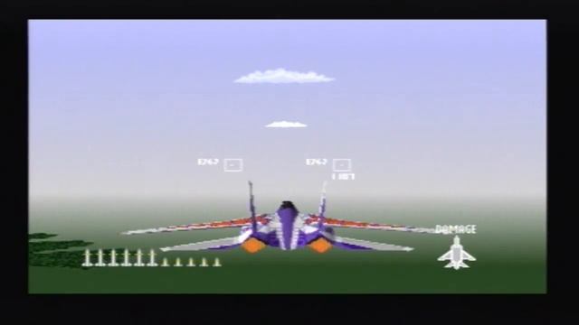 Air Combat (PS1) Walkthrough - Intro + Mission 1: Evaluation Operation смотреть онлайн