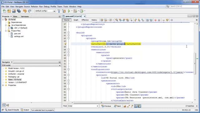NetBeans 8 with Virtual Developer Apache Maven Cloud-Connetor plugin смотреть онлайн