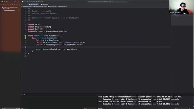 Testing SwiftUI Views with Snapshot Testing (also featuring Hack Your Future) смотреть онлайн