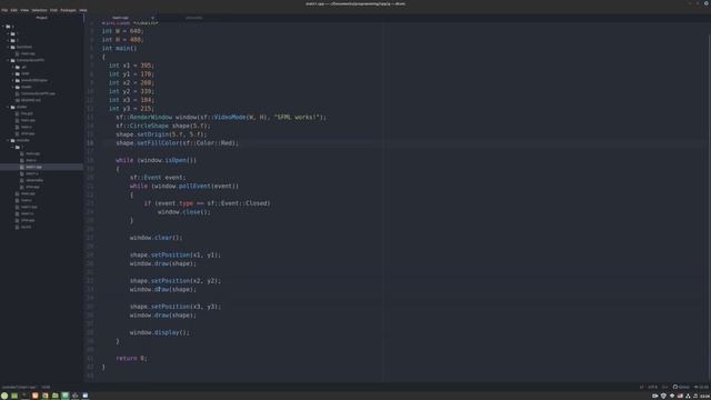 Как сделать вращающийся треугольник. (Вращение фигур вокруг центра тяжести) смотреть онлайн
