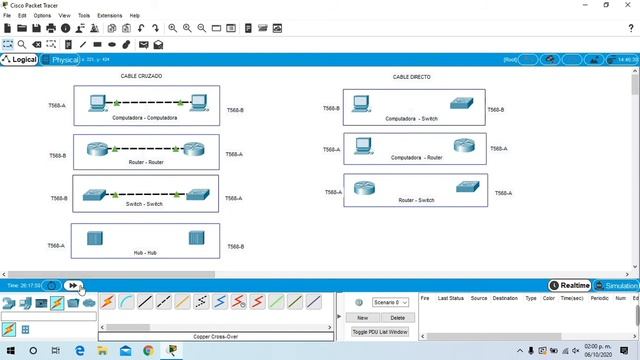 ¿Utilizar cable directo o cable cruzado? | Packet Tracer смотреть онлайн