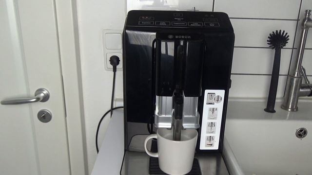 Bosch Verocup 100 Latte Macchiato Zubereiten Latte Macchiato Machen Bosch Verocup 100