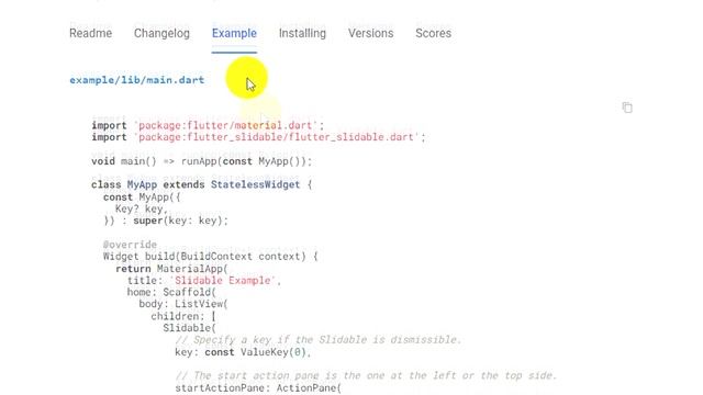 Flutter slidable item on list view - slide left or right to see actions смотреть онлайн