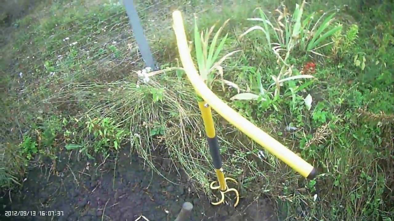 Дербаним дёрн ручным культиватором смотреть онлайн