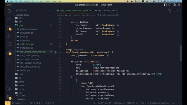 [Backend #63] Unit test gRPC API with mock DB & Redis смотреть онлайн