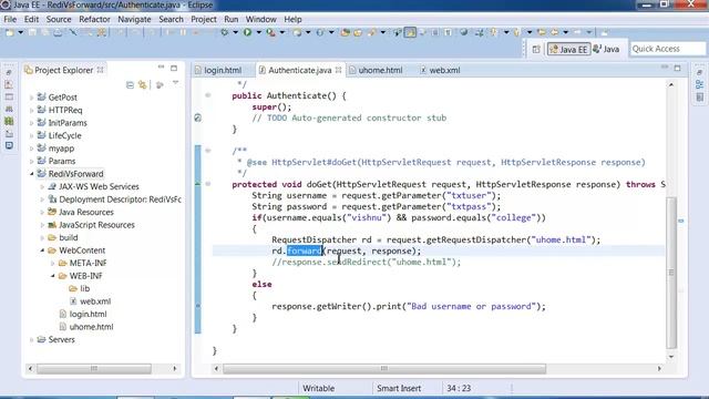 sendRedirect Vs forward смотреть онлайн