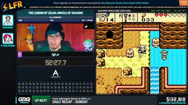 The Legend of Zelda: Oracle of Seasons en 1:42:04 (All Essences) [AGDQ22] смотреть онлайн