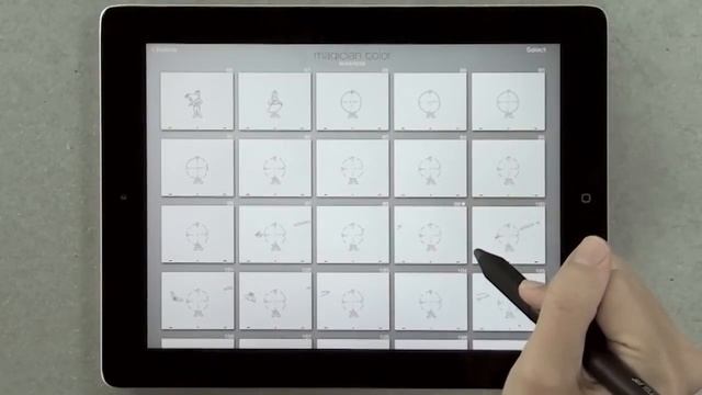 Animation Desk Cloud iPad Tutorial - Frame Manager смотреть онлайн