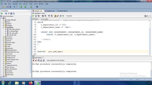 [18] Oracle PLSQL Arabic Course - Stored Procedure смотреть онлайн