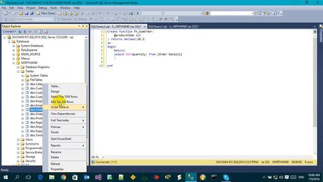 Function scalar in sql server 2014 смотреть онлайн