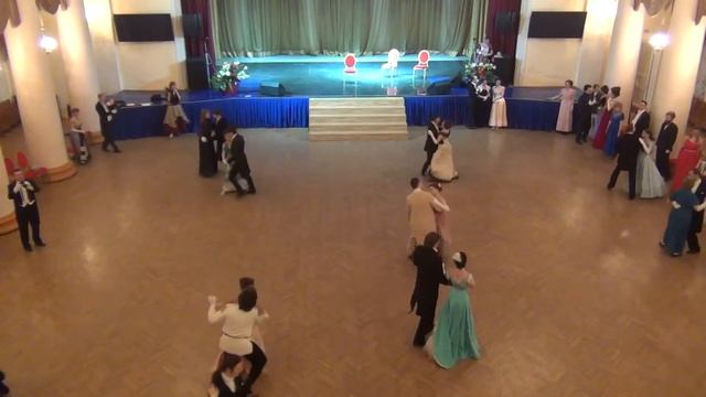 Большой золотолесский бал 26 апреля 2015 года. Полька-мазурка №1. Polka-Mazurka смотреть онлайн
