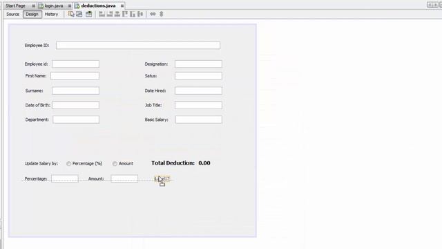 Employee Payroll Management System Using Java Netbeans-Part 26-How To Calculate Salary Deductions смотреть онлайн
