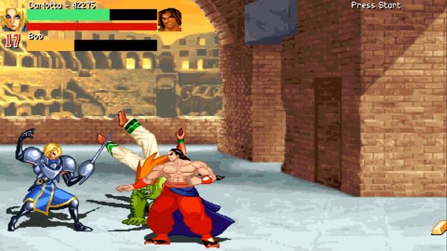OpenBOR Street Fighter Zero BOR Edition DEMO смотреть онлайн