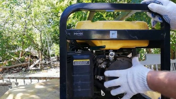 Стартер на генератор, мотоблок, вместо ручного. Часть 1.